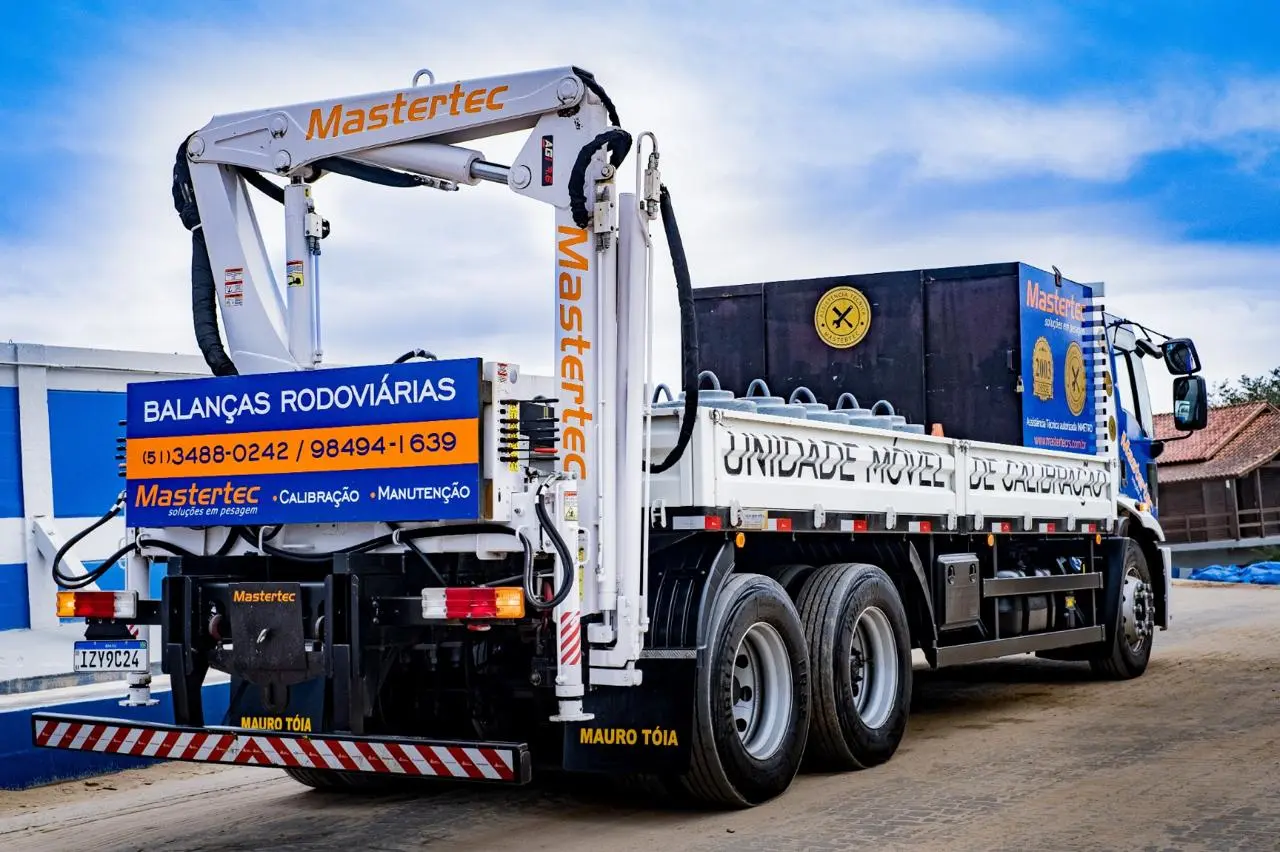 Caminhão unidade móvel de calibração Mastertec